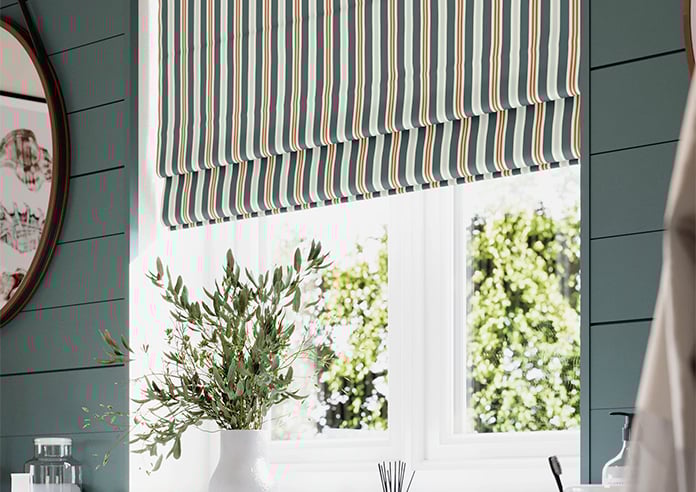 The British Stripe Co. Charles, Teignbridge No.1 - Roman Blind - Image 5